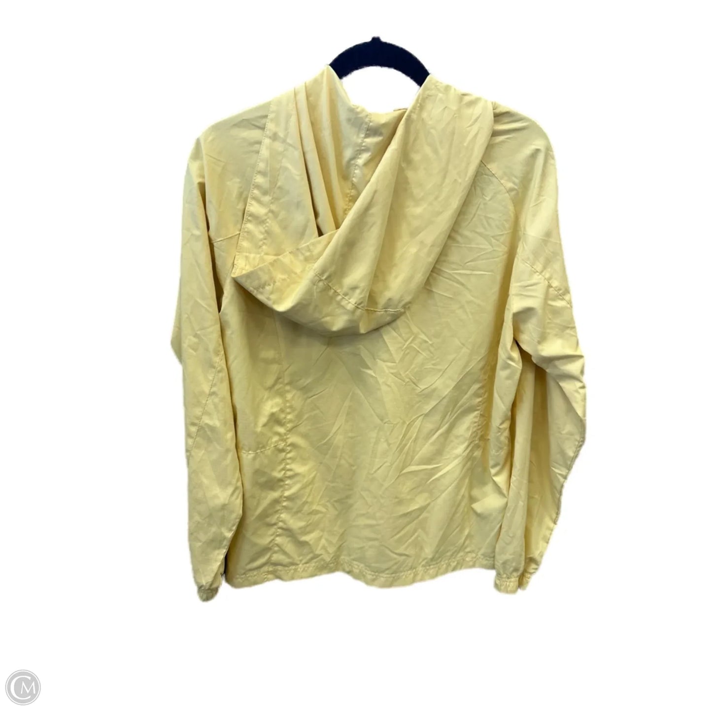 Jacket Windbreaker By Hannah In Yellow, Size: S