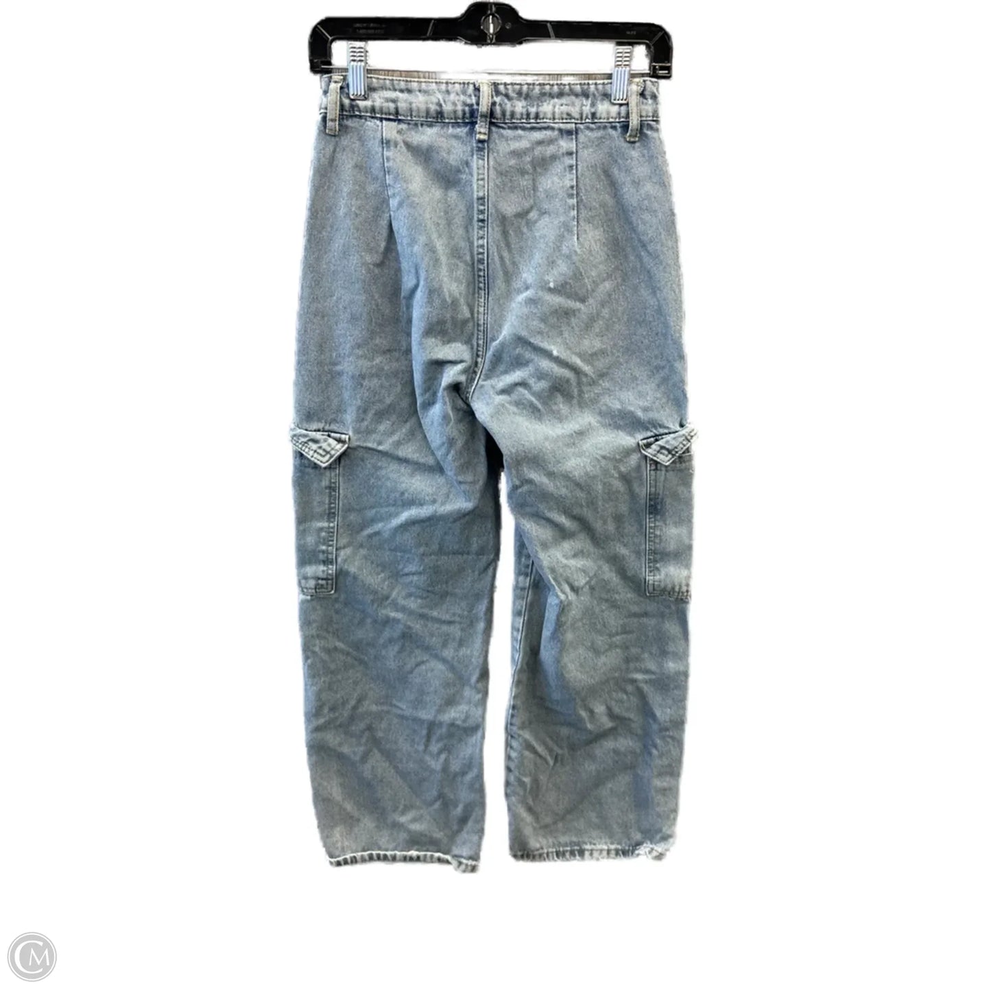Jeans Straight By Shein In Blue Denim, Size: 0