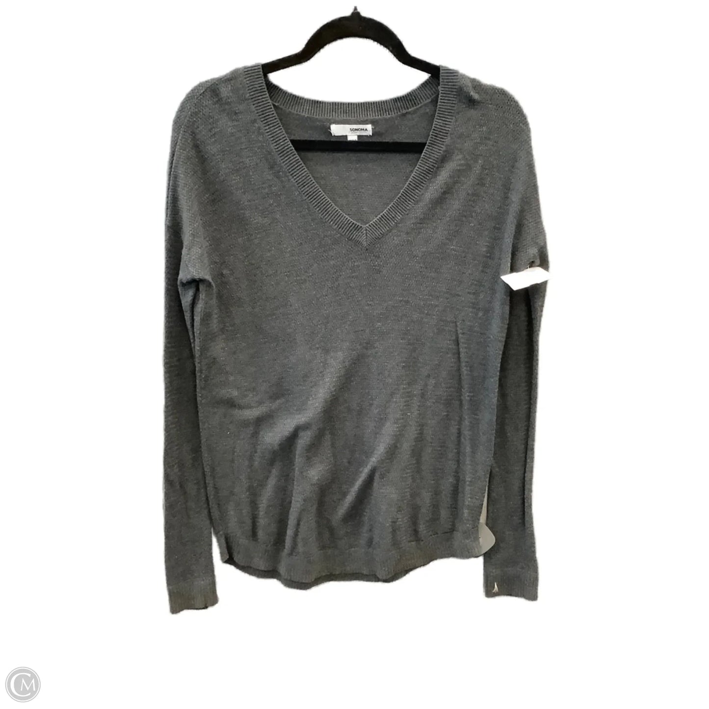 Sweater By Sonoma In Grey, Size: S