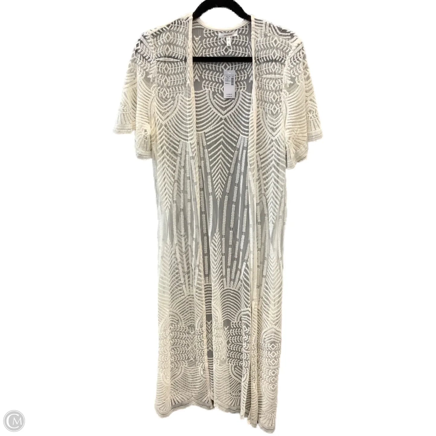 Kimono By Maurices In Cream, Size: S