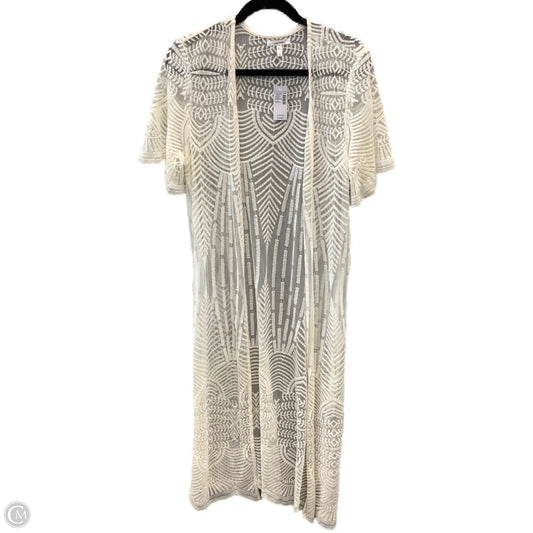 Kimono By Maurices In Cream, Size: S