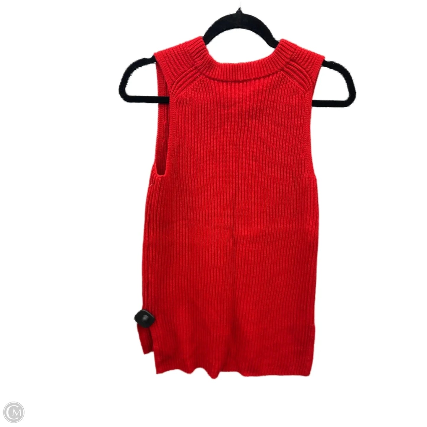 Tunic Sleeveless By J. Crew In Red, Size: Xs