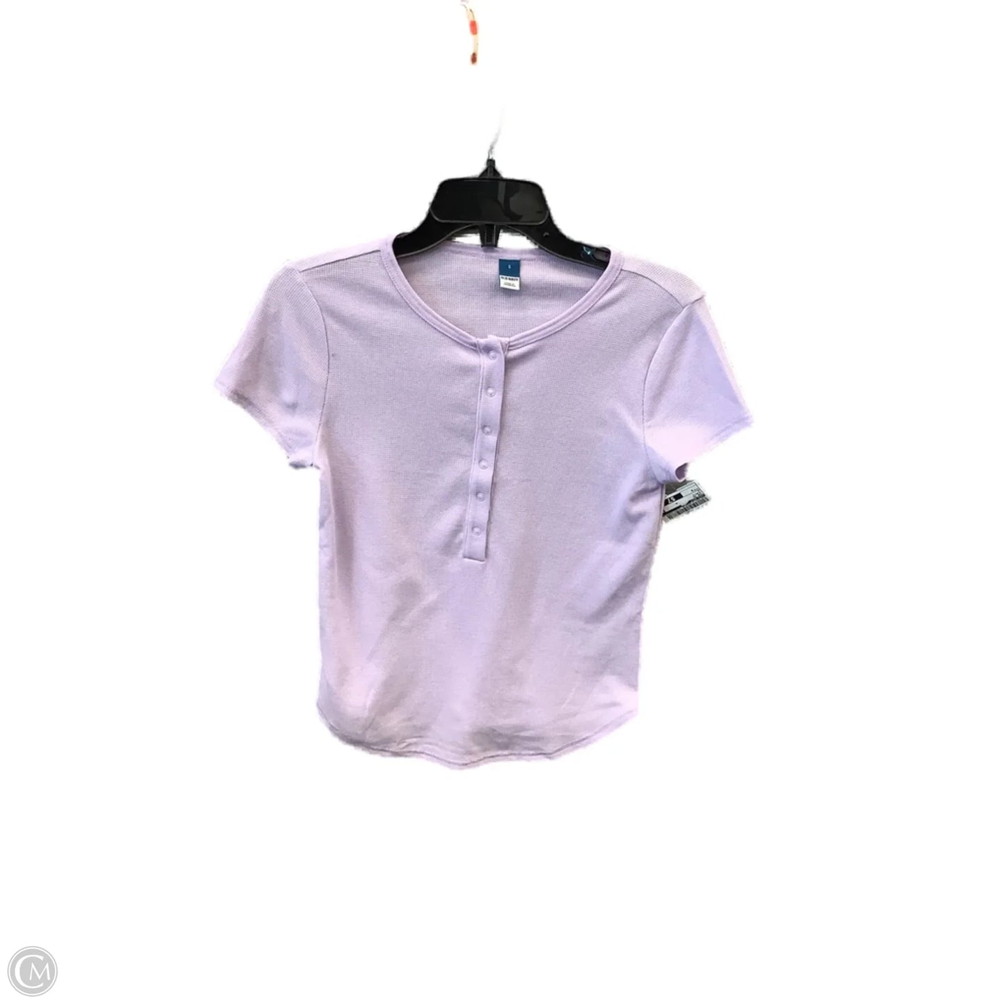 Top Short Sleeve By Old Navy In Purple, Size: S