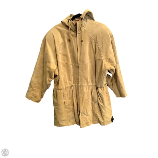 Coat Leather By Wilsons Leather In Yellow, Size: L