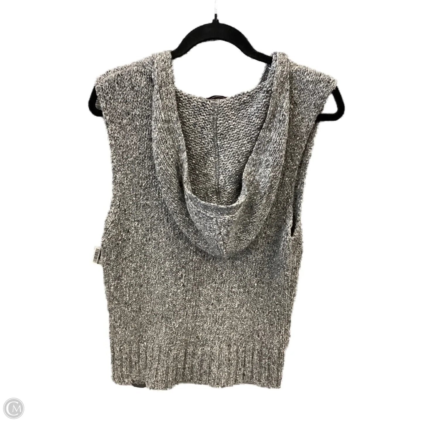 Vest Sweater By Talbots In Grey, Size: L