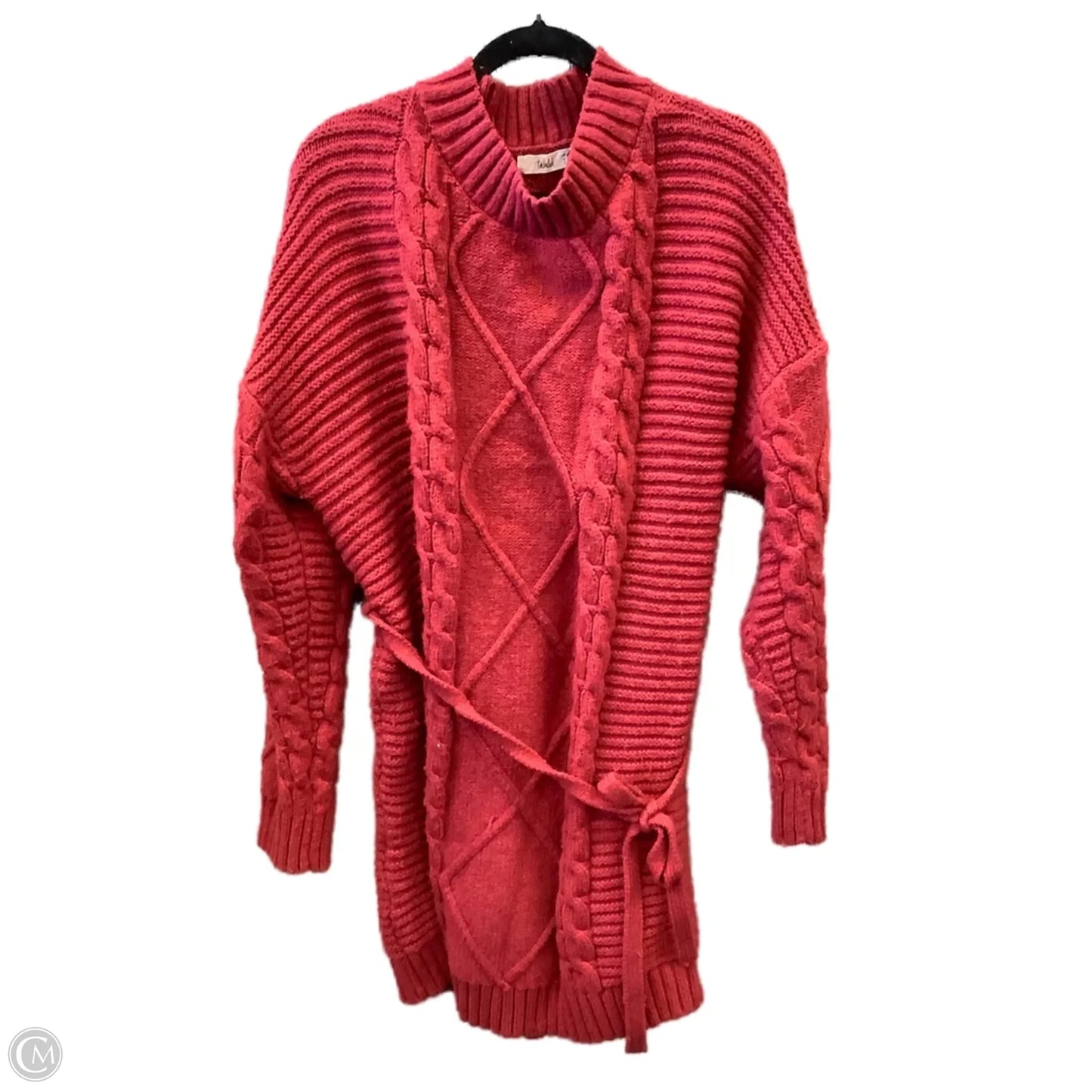 Dress Sweater By Talulah In Red, Size: L