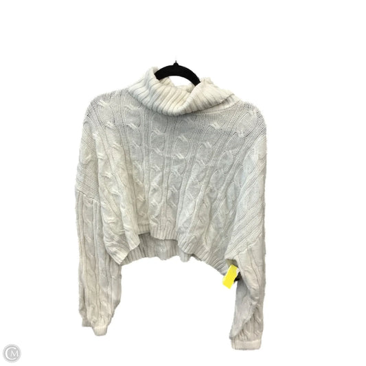Sweater By Love Tree In White, Size: M
