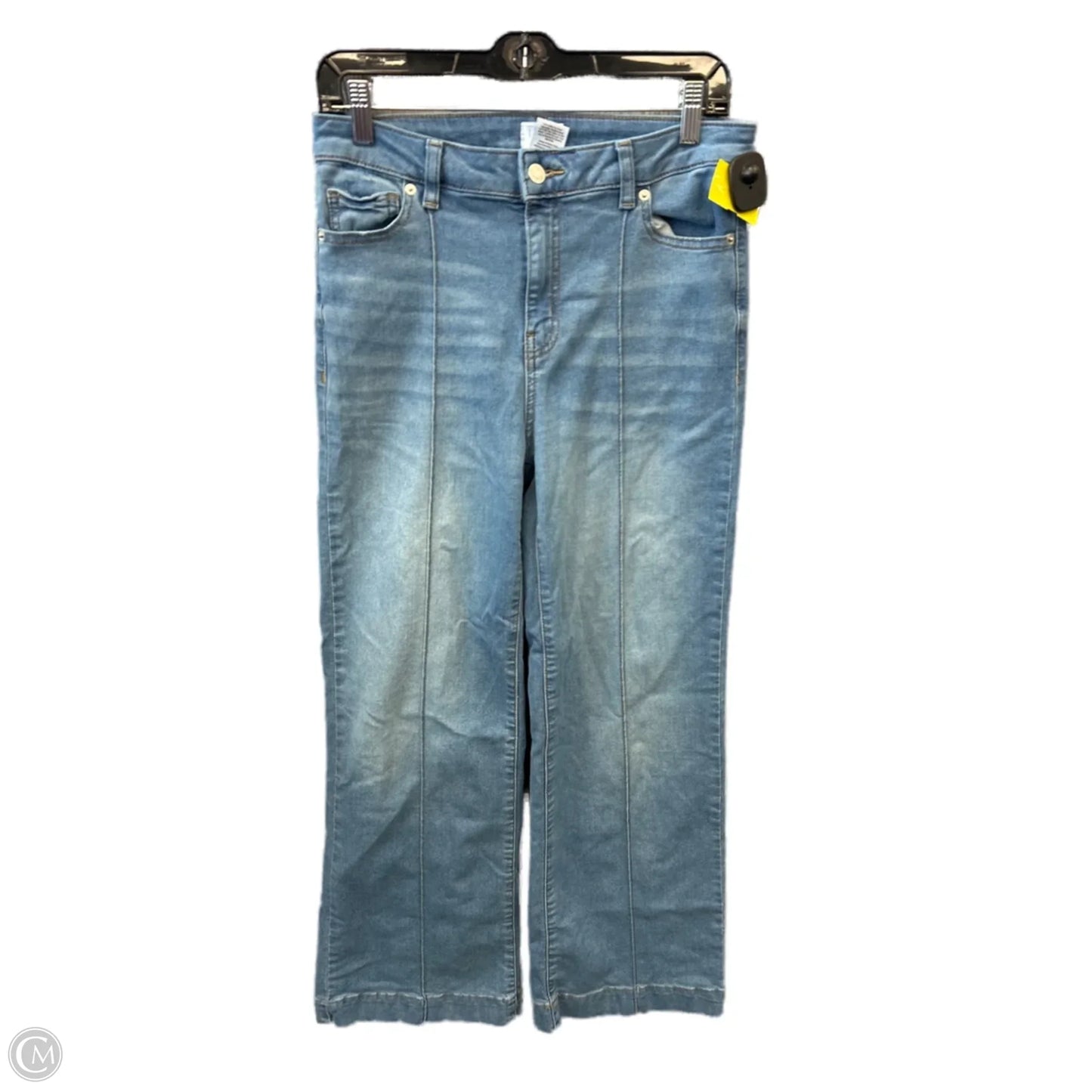 Jeans Flared By Time And Tru In Blue Denim, Size: 6