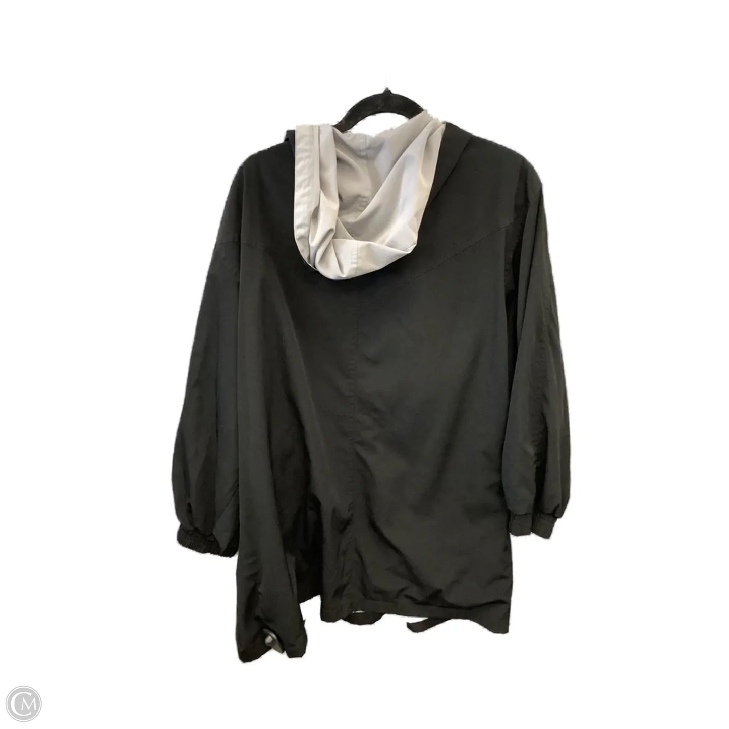 Jacket Utility By Clothes Mentor In Black, Size: 1x