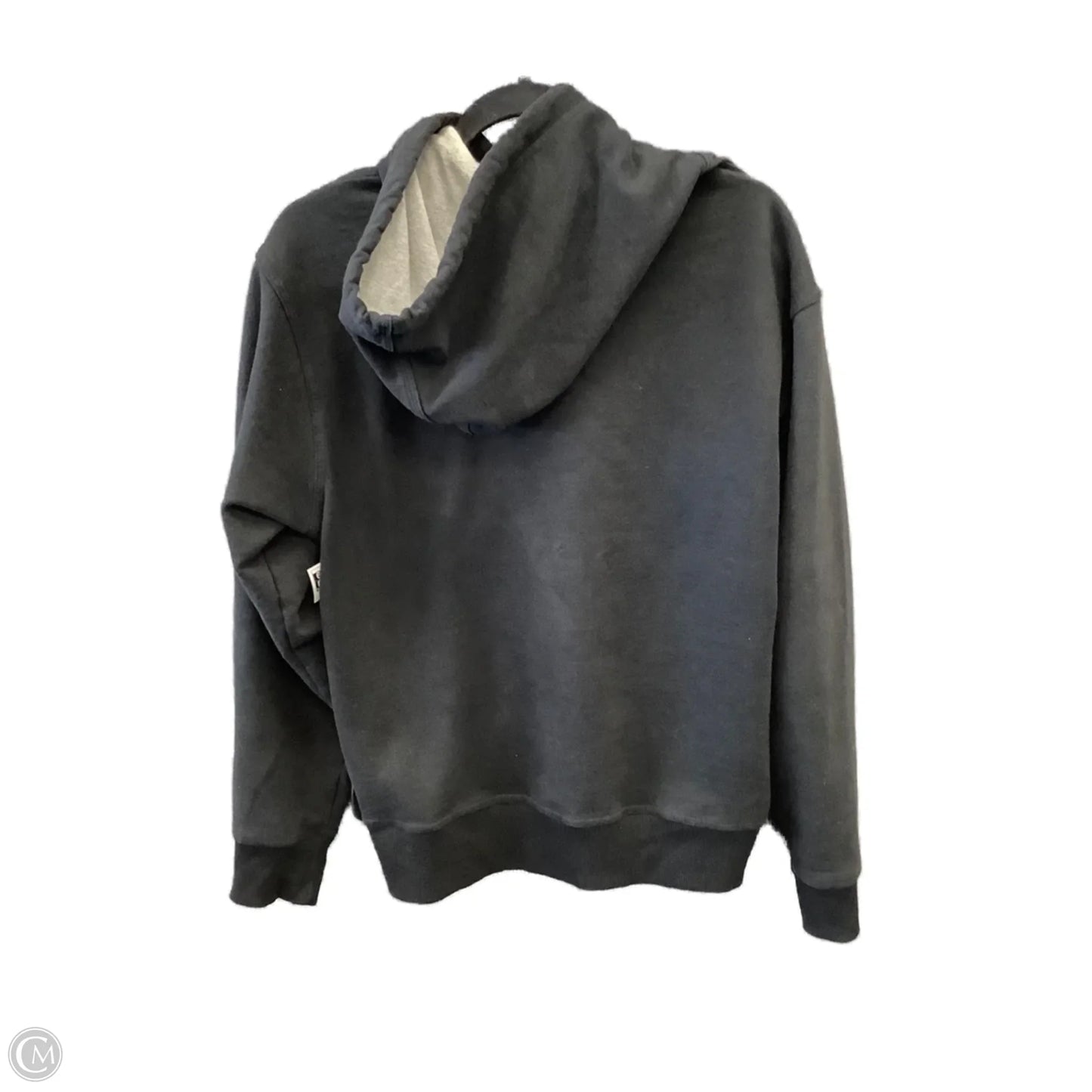 Athletic Sweatshirt Hoodie By Champion In Black, Size: M