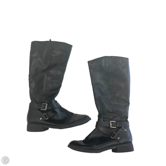 Boots Knee Flats By Style And Company In Black, Size: 7