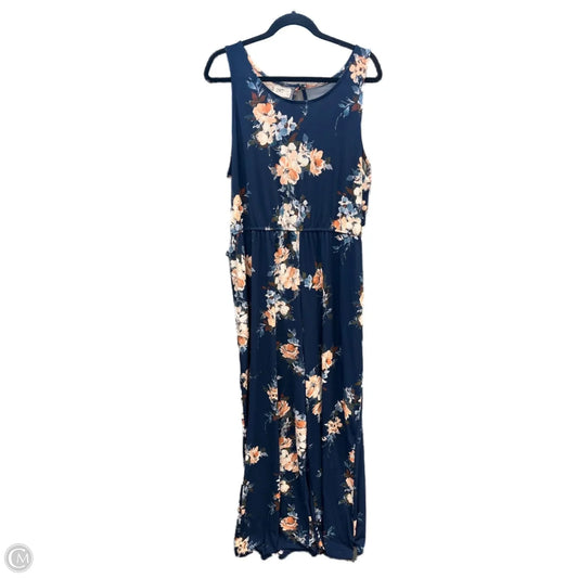 Jumpsuit By Maurices In Blue, Size: Xxl