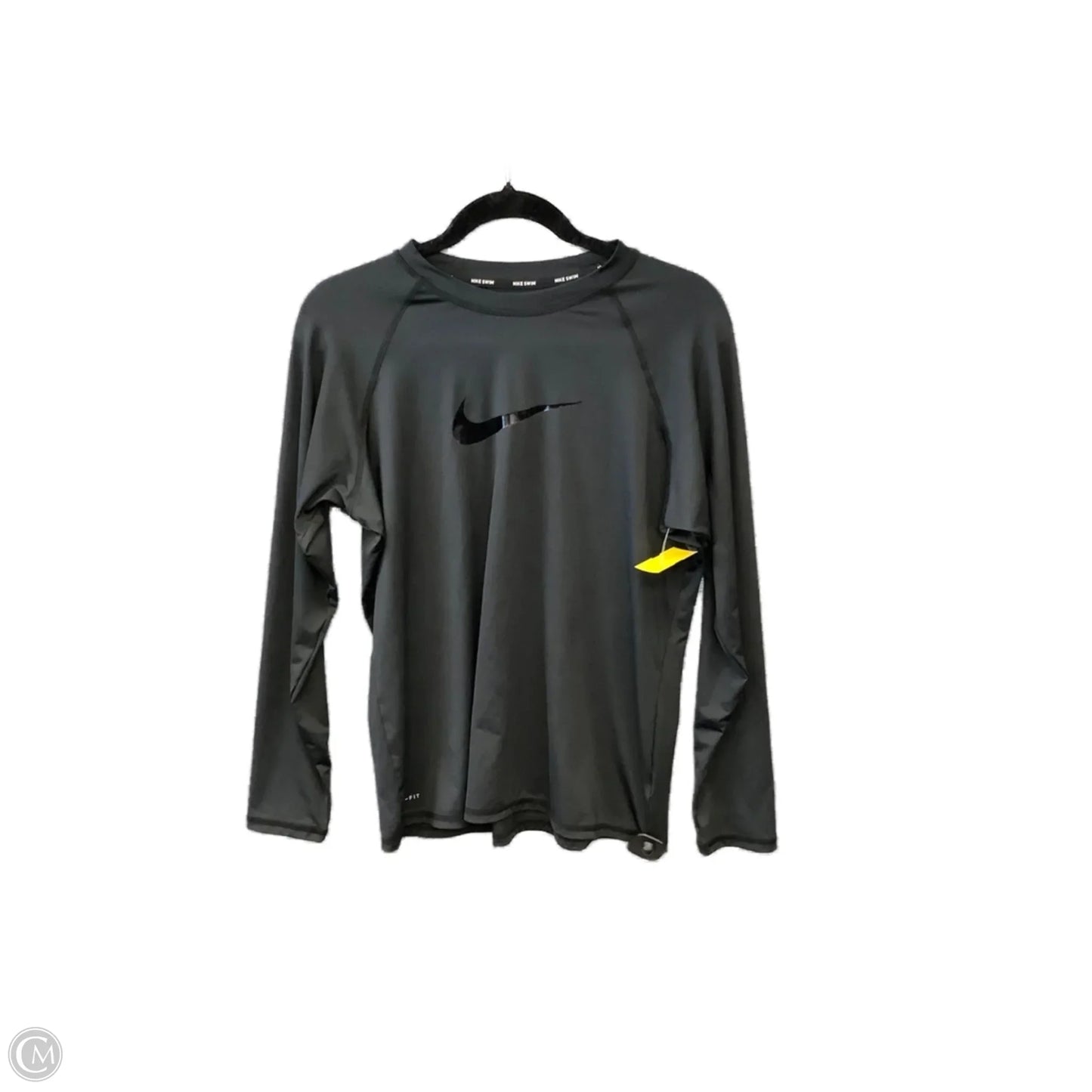 Athletic Top Long Sleeve Crewneck By Nike Apparel In Black, Size: Xl