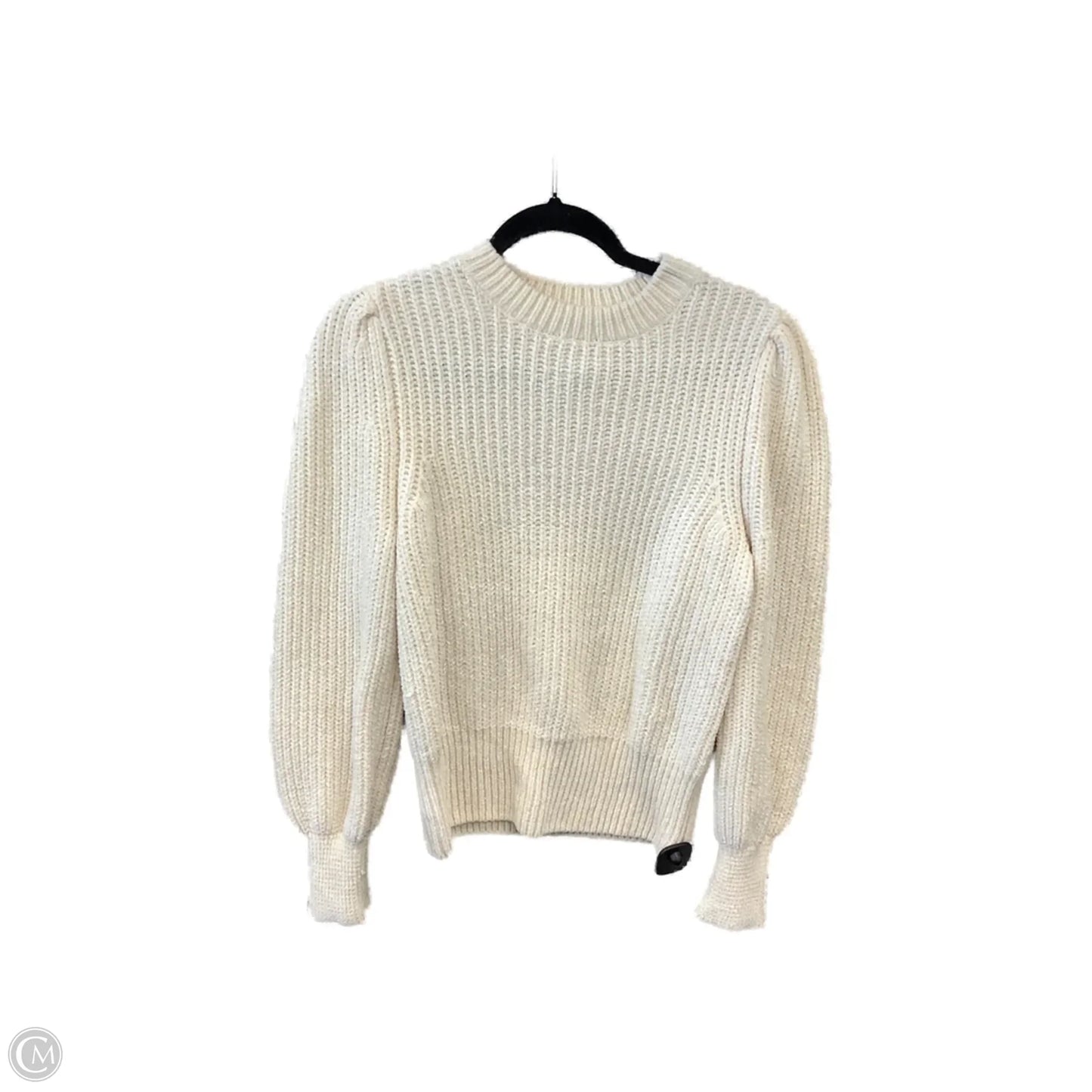 Sweater By H&m In Cream, Size: S