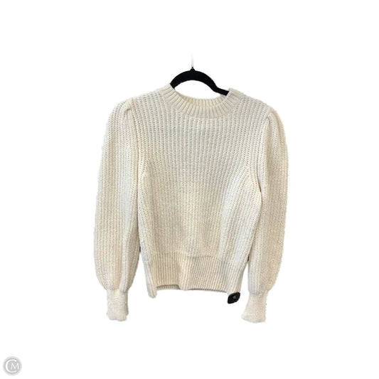 Sweater By H&m In Cream, Size: S