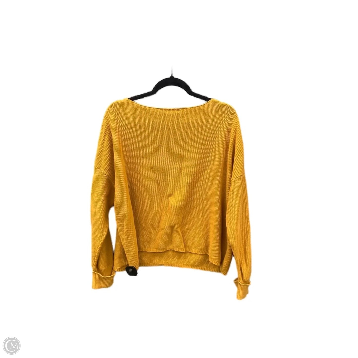 Sweater By French Connection In Yellow, Size: M