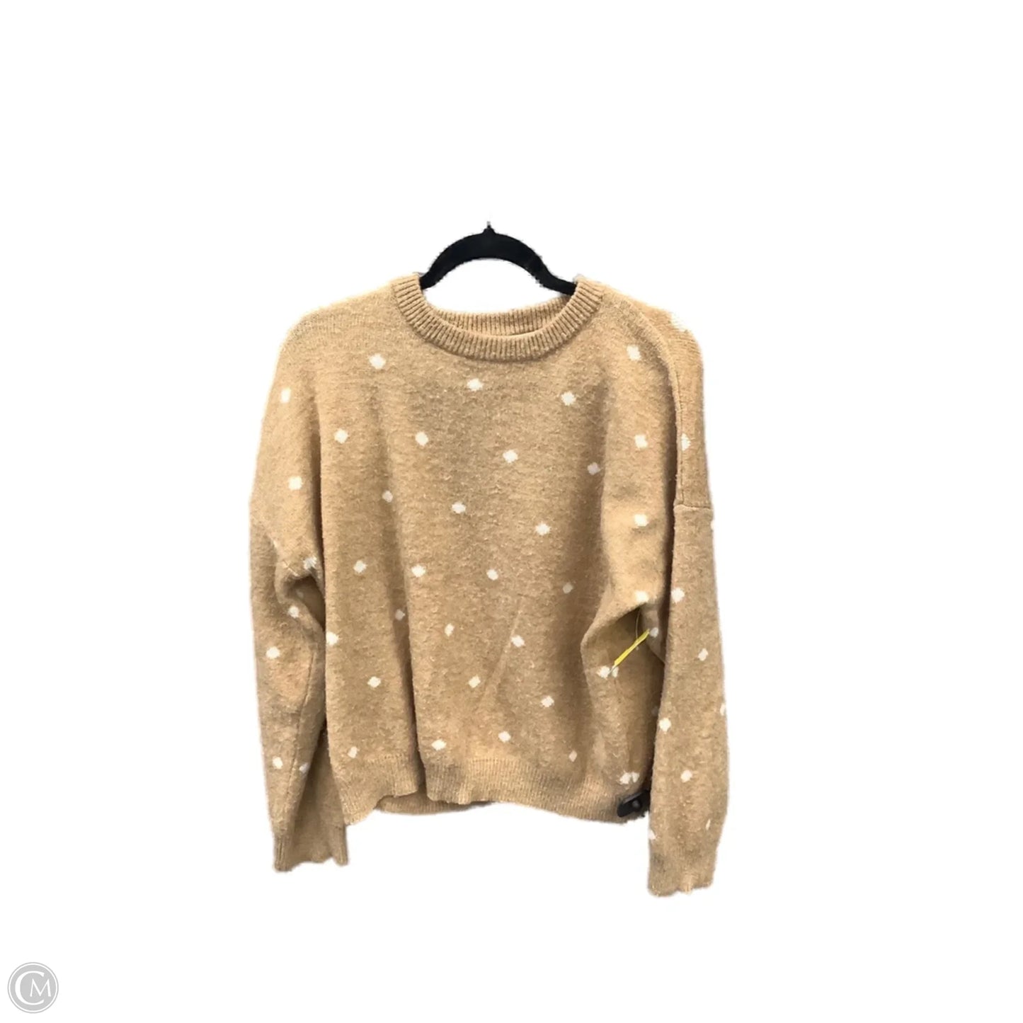 Sweater By Gilli In Tan, Size: L