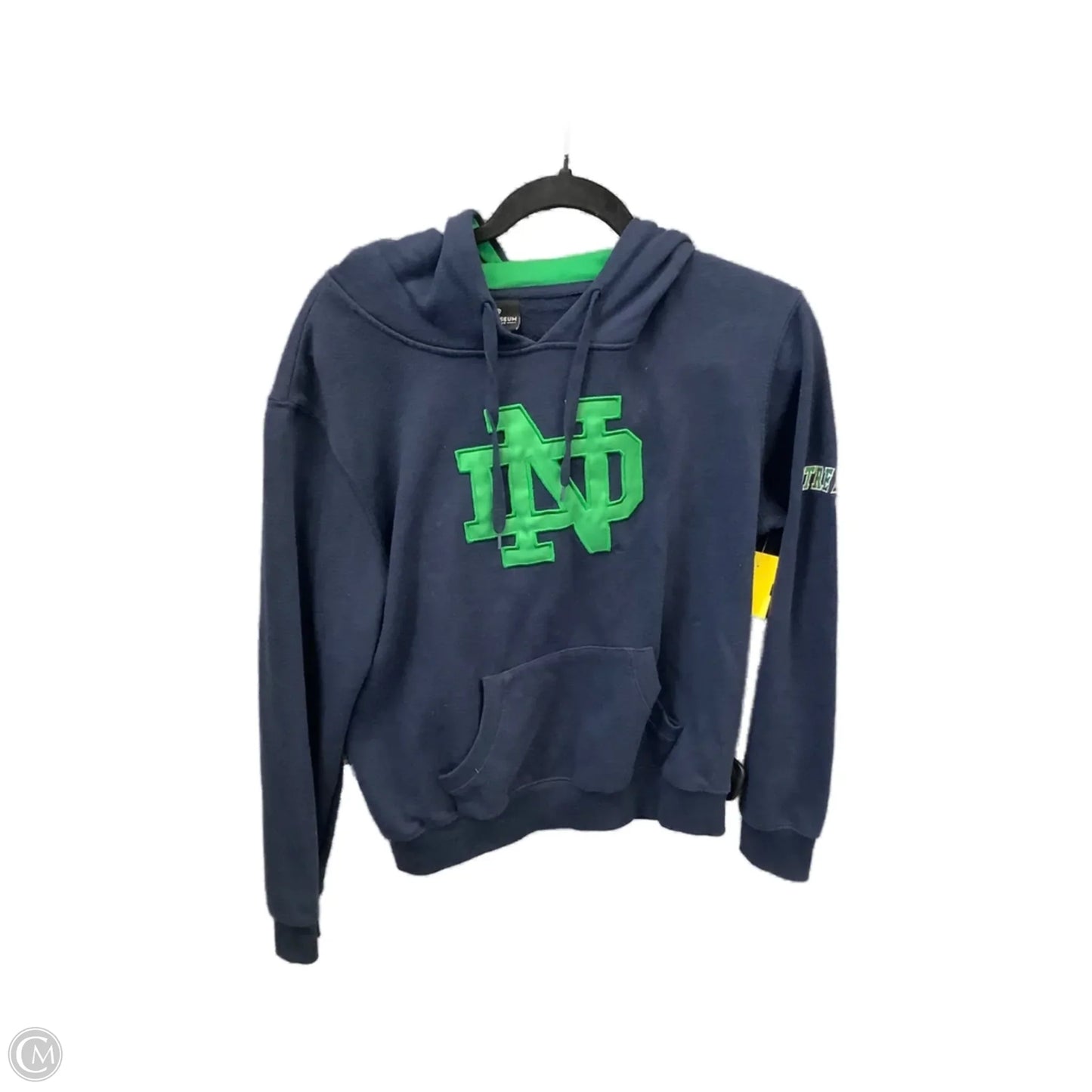 Sweatshirt Hoodie By Colosseum In Blue & Green, Size: M