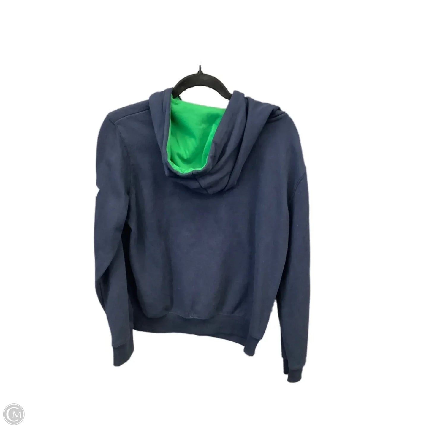 Sweatshirt Hoodie By Colosseum In Blue & Green, Size: M