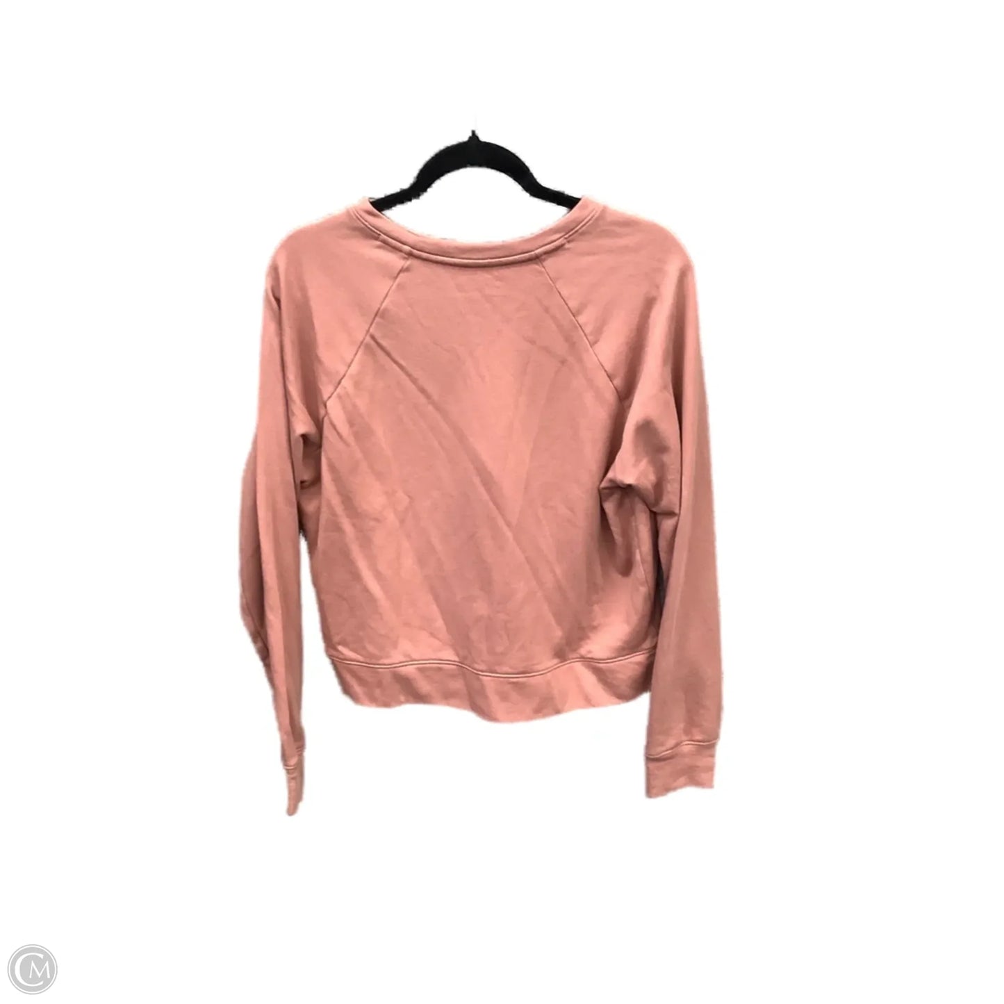 Athletic Sweatshirt Crewneck By Under Armour In Pink, Size: L