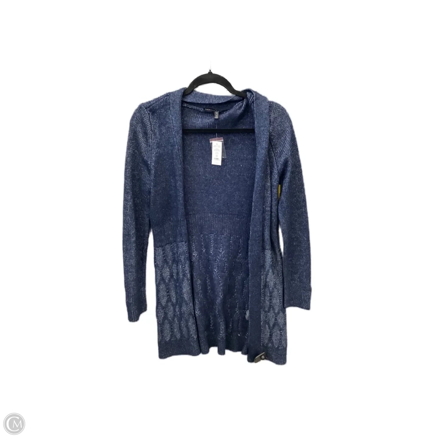 Cardigan By White House Black Market In Blue, Size: Xs