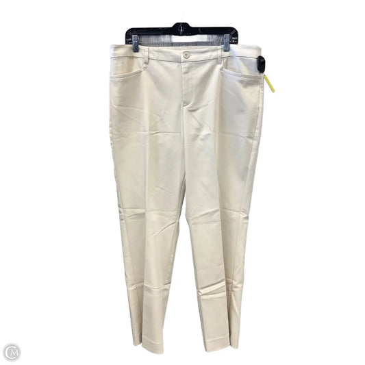 Pants Dress By Cj Banks In Tan, Size: 16