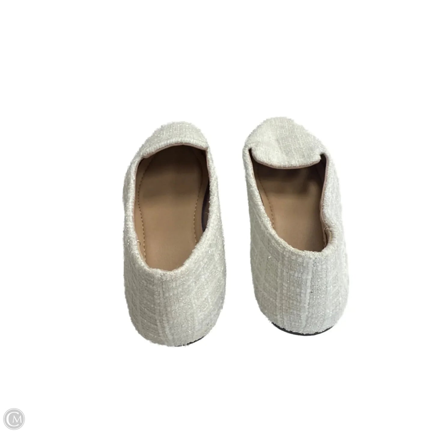 Shoes Flats By Clothes Mentor In White, Size: 11