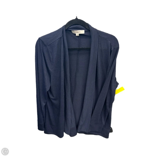 Cardigan By Loft In Navy, Size: Xl