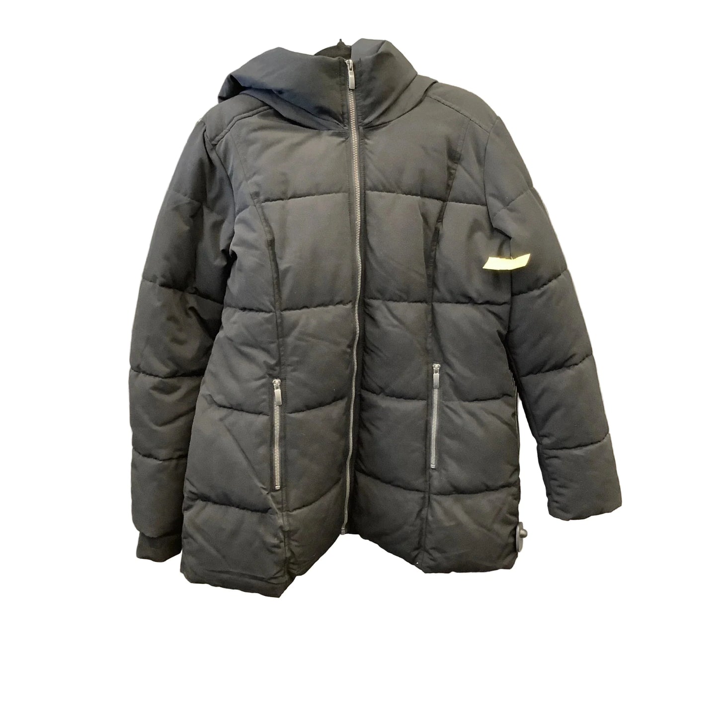 Coat Puffer & Quilted By St Johns Bay In Black, Size: L