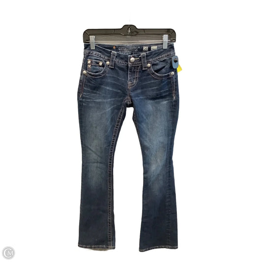 Jeans Boot Cut By Miss Me In Blue Denim, Size: 2