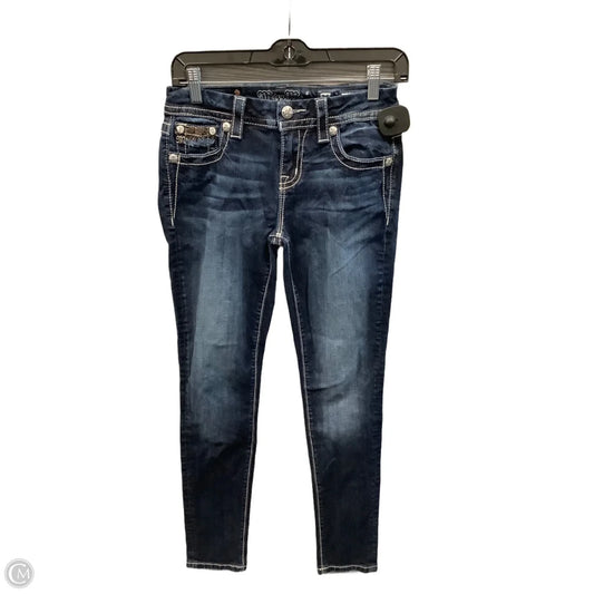 Jeans Skinny By Miss Me In Blue Denim, Size: 2