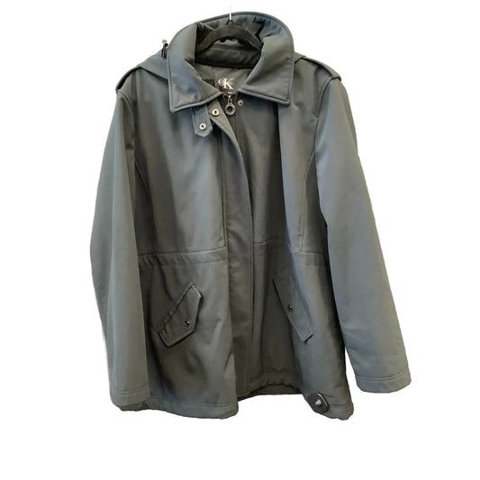 Jacket Other By Calvin Klein In Grey, Size: Xxl
