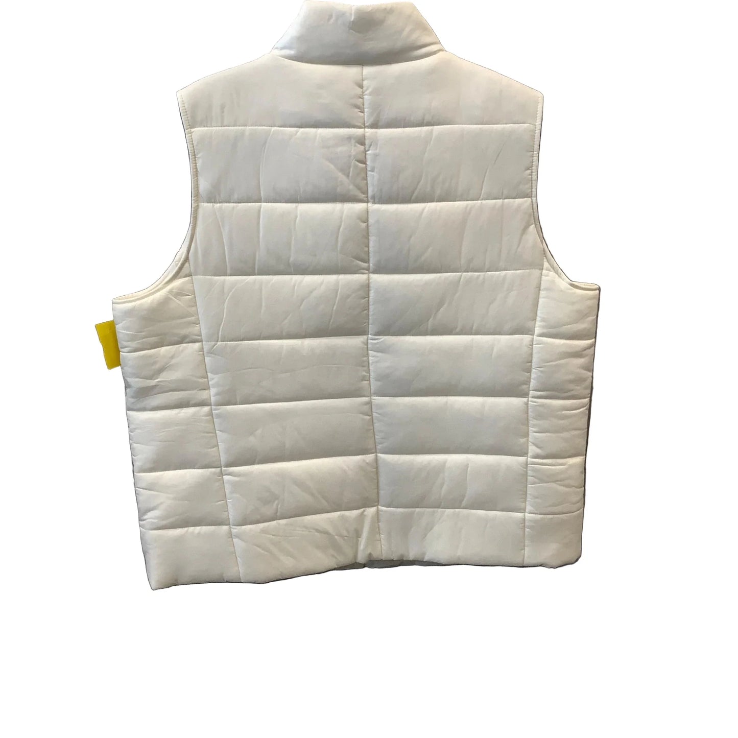 Vest Puffer & Quilted By Daisy Fuentes In Cream, Size: 1x