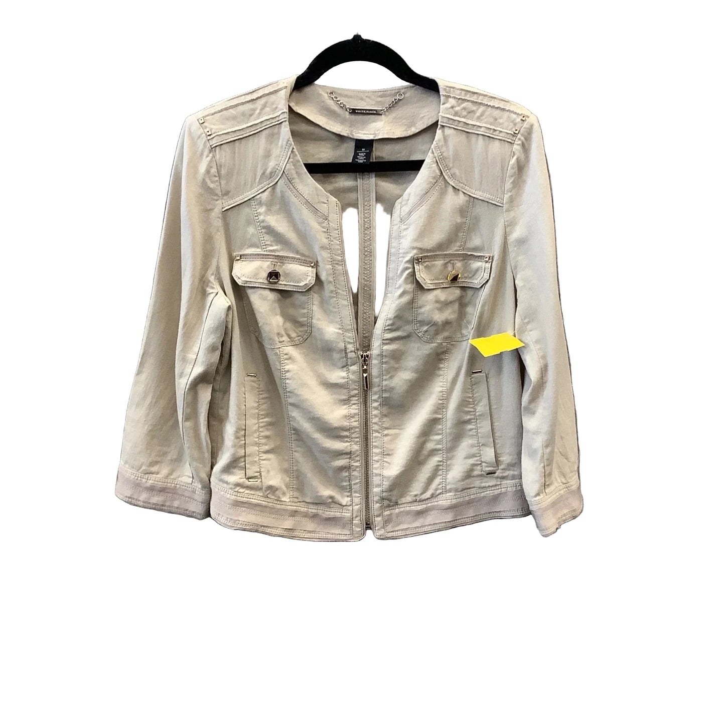 Jacket Other By White House Black Market In Tan, Size: M