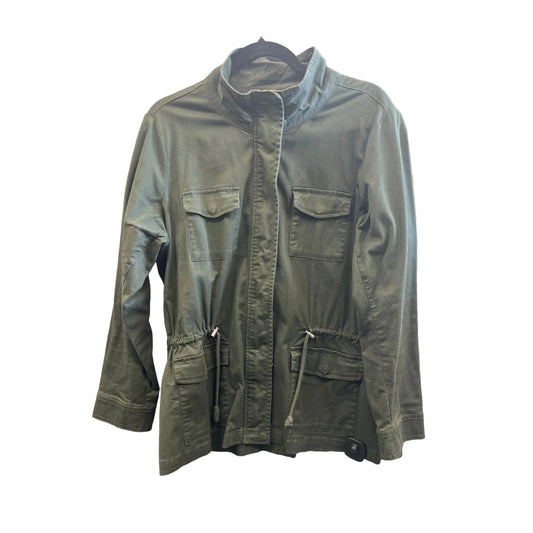 Jacket Utility By Christopher And Banks In Green, Size: L