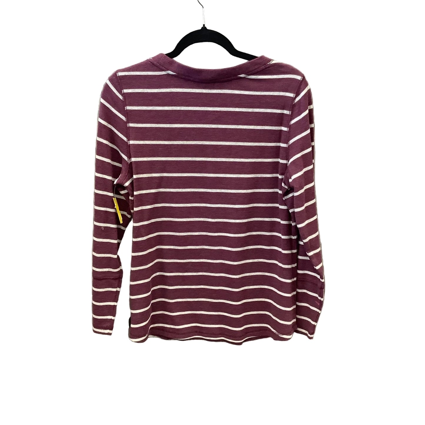Top Long Sleeve By Christopher And Banks In Striped Pattern, Size: M