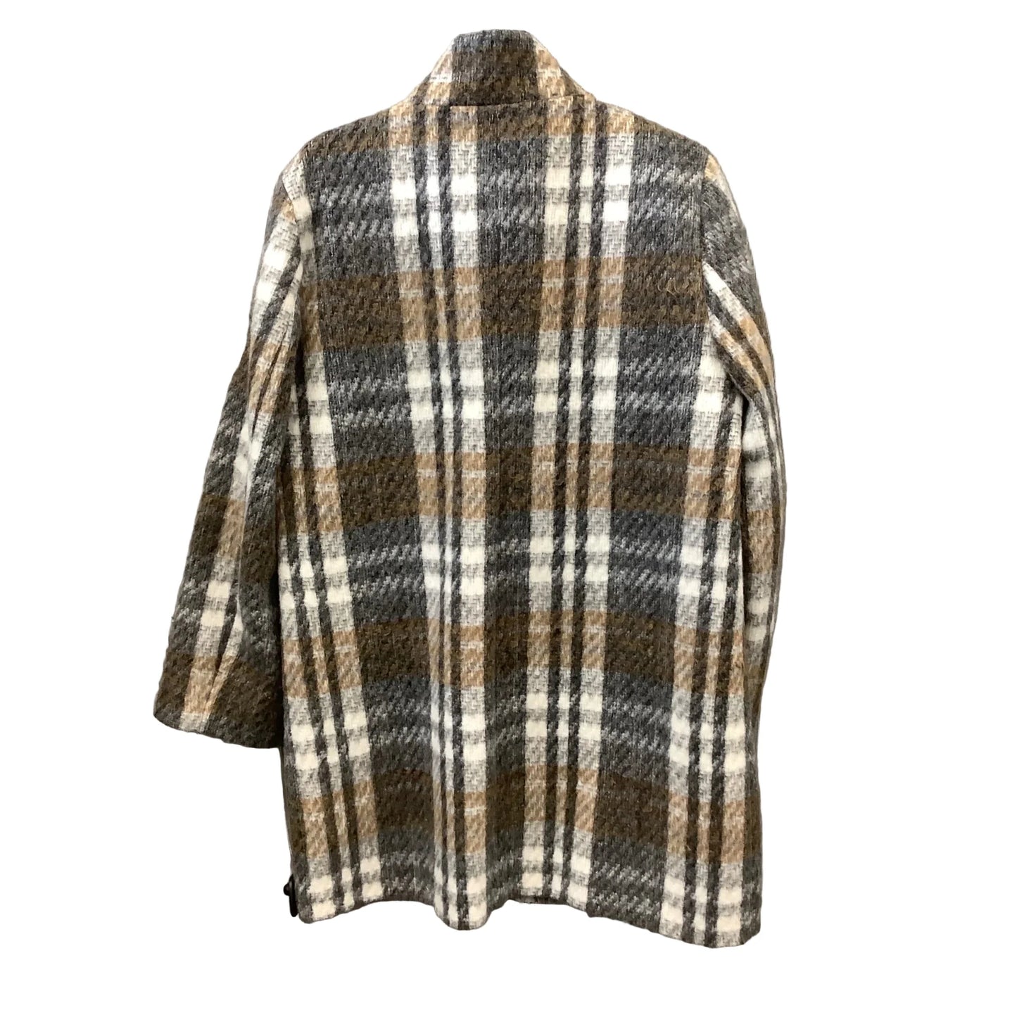 Coat Other By Nine West Apparel In Plaid Pattern, Size: L