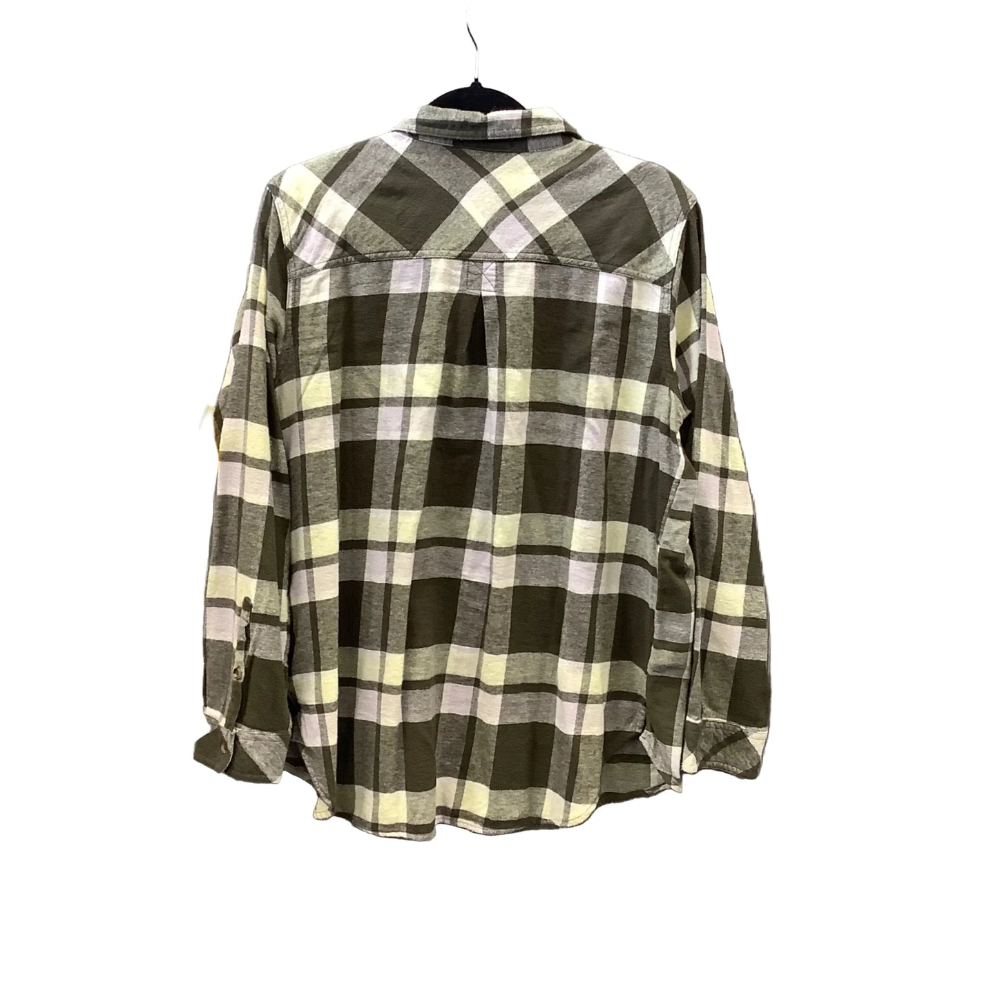 Top Long Sleeve By Sonoma In Green, Size: L