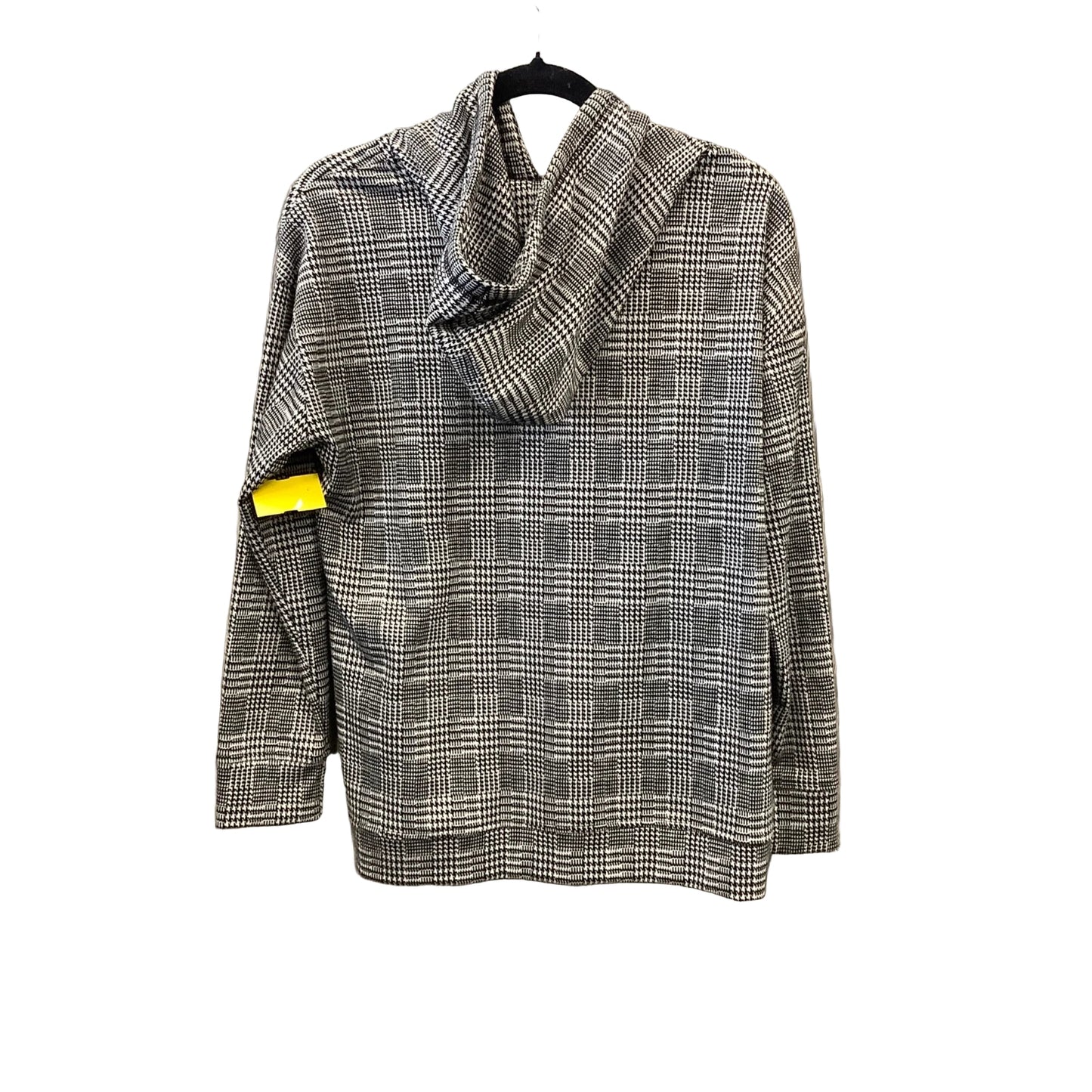 Top Long Sleeve By Liz Claiborne In Black & White, Size: M