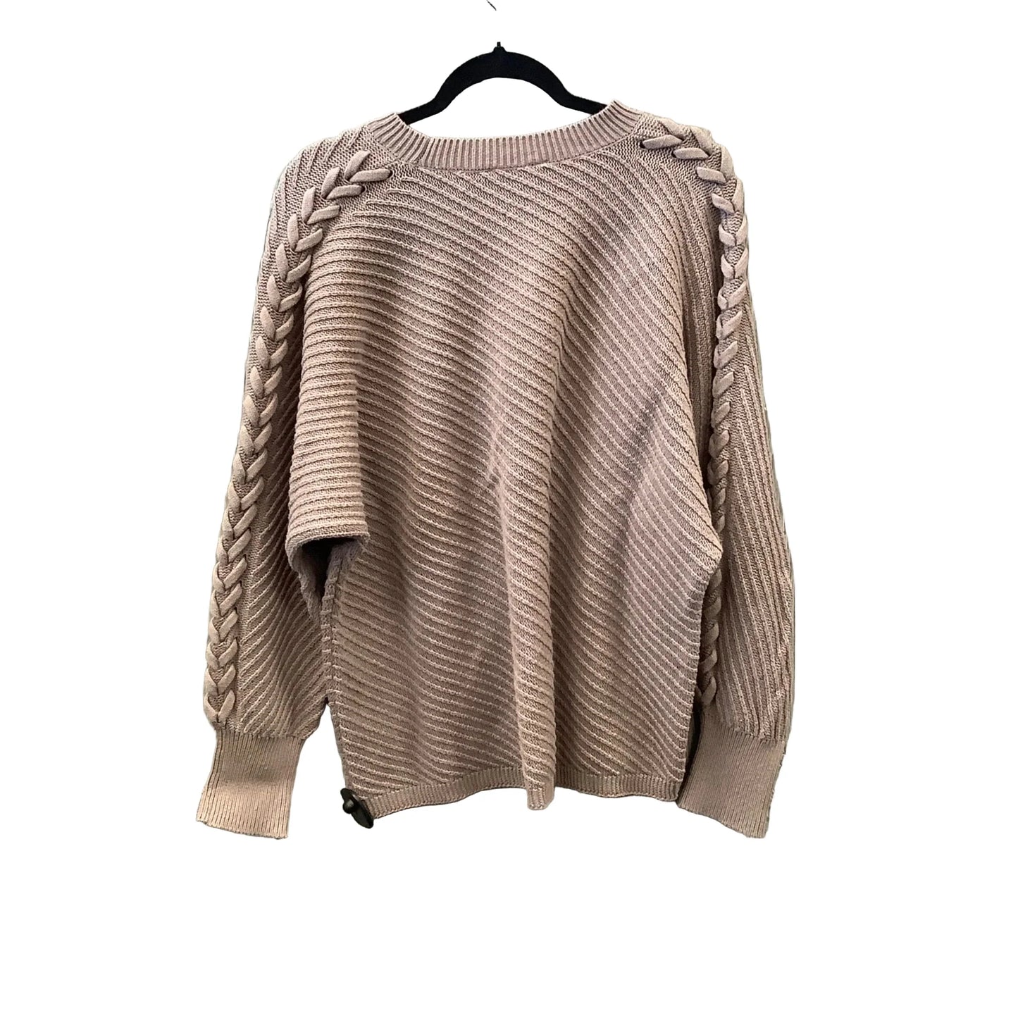 Sweater By Simply Vera In Mauve, Size: Xl
