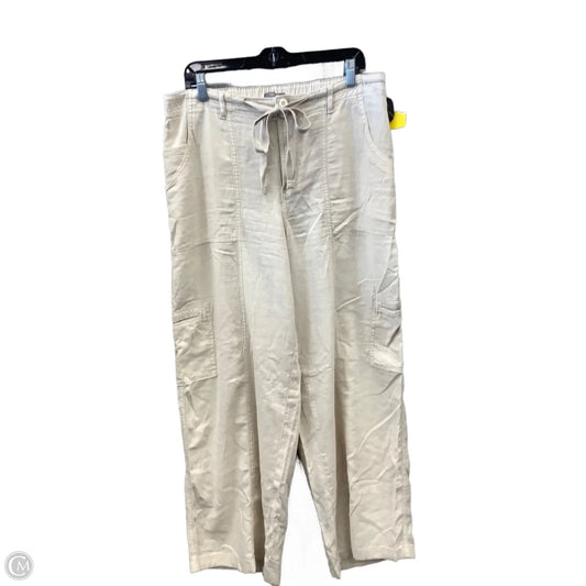 Pants Linen By Maurices In Beige, Size: 14