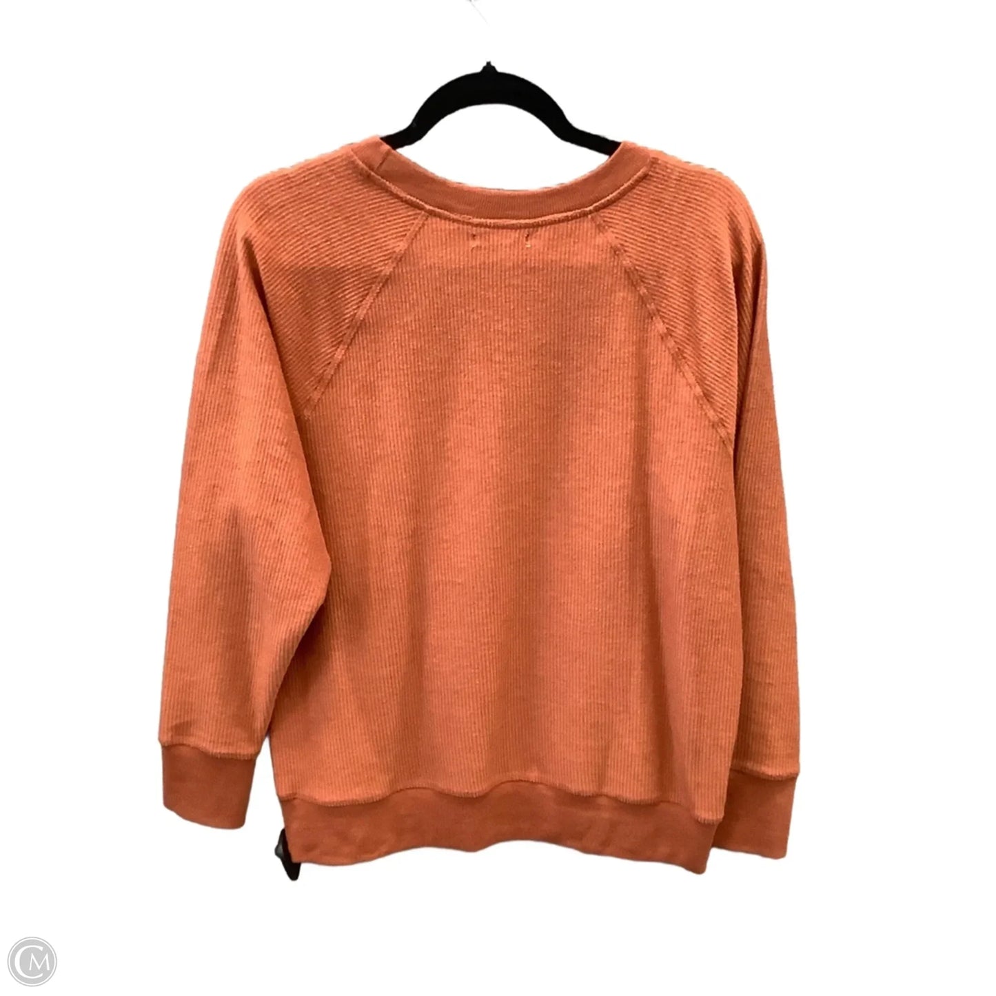 Top Long Sleeve By Maurices In Orange, Size: S