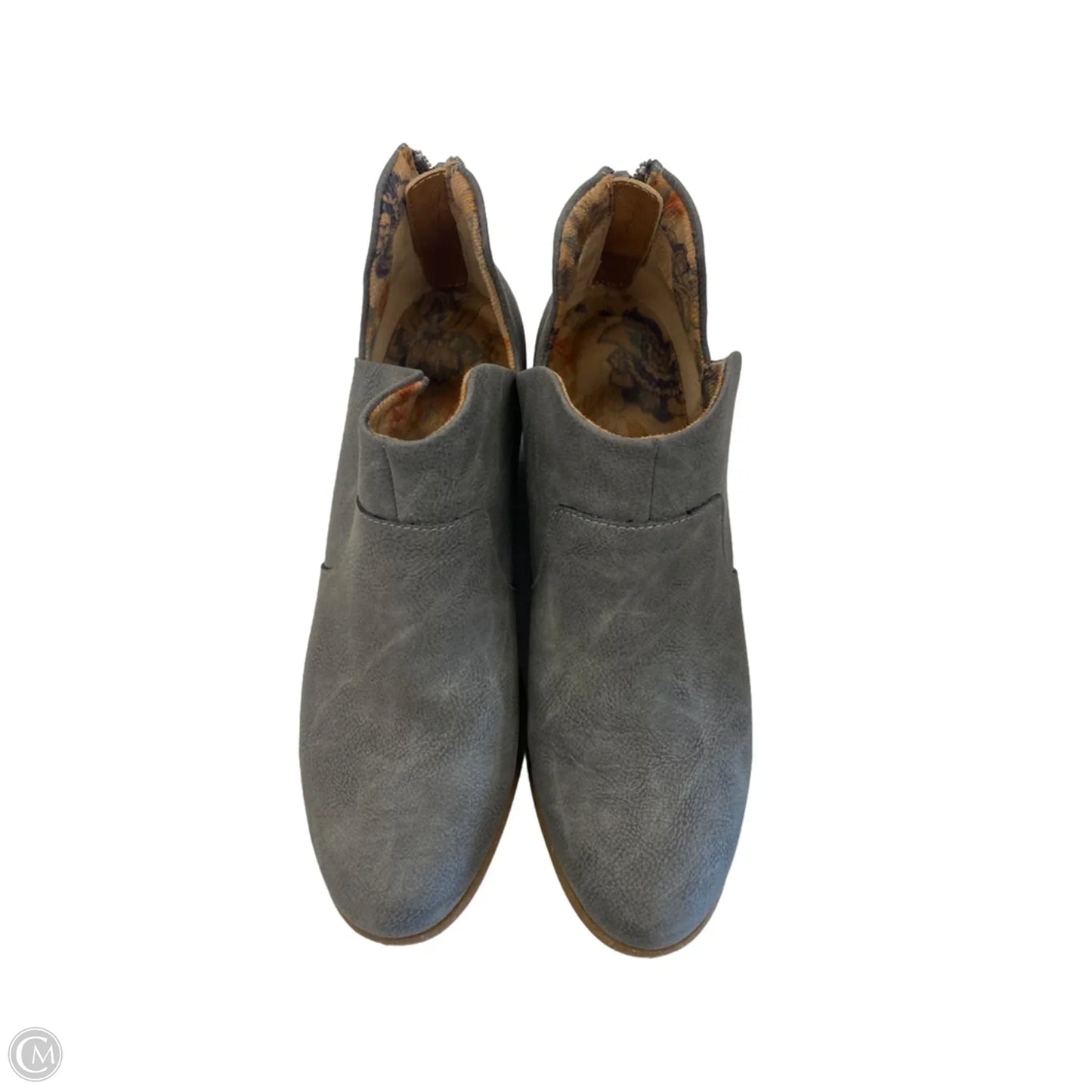 Boots Ankle Flats By Boc In Grey, Size: 8