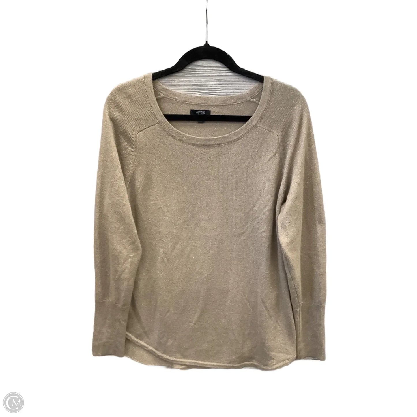 Top Long Sleeve By Apt 9 In Grey, Size: L