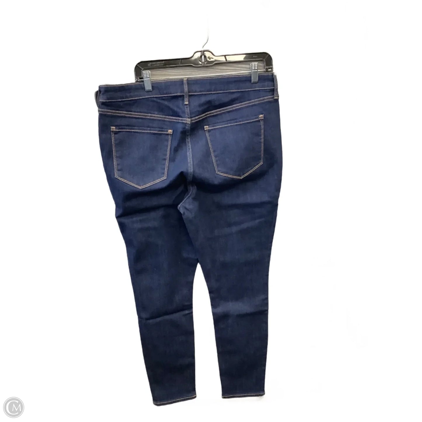 Jeans Skinny By Old Navy In Blue Denim, Size: 16