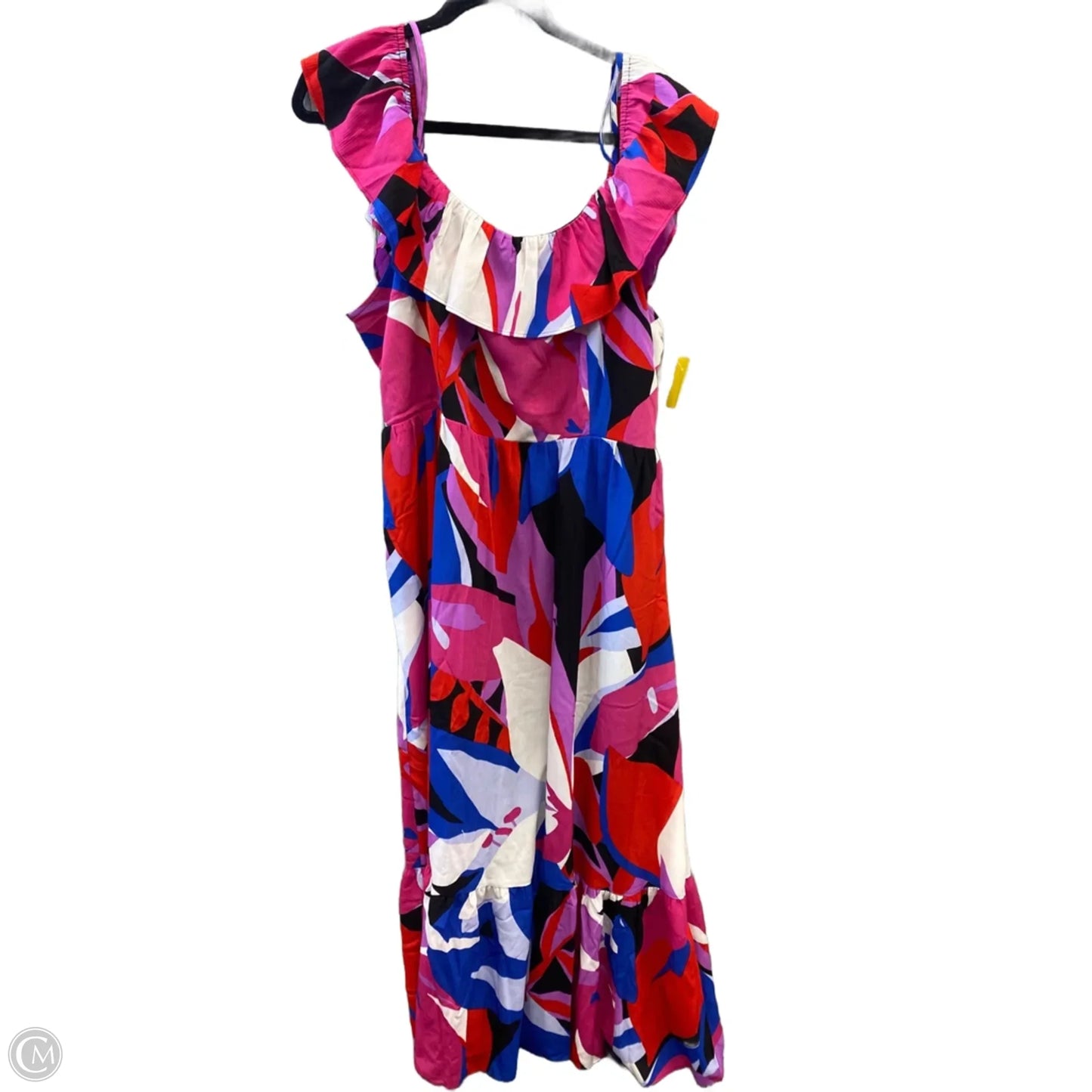 Dress Casual Midi By Nine West Apparel In Multi-colored, Size: Xxl