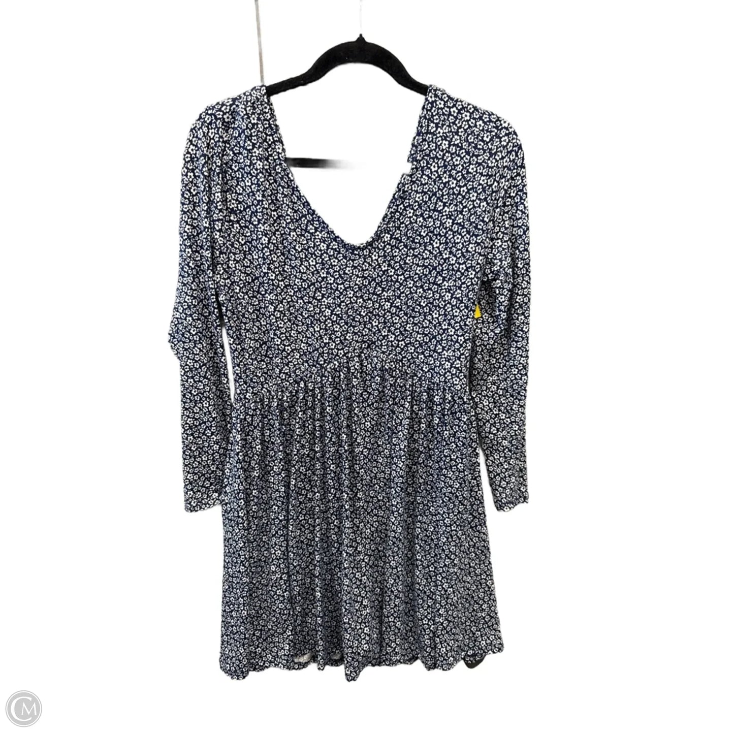 Dress Casual Midi By White Birch In Blue, Size: L