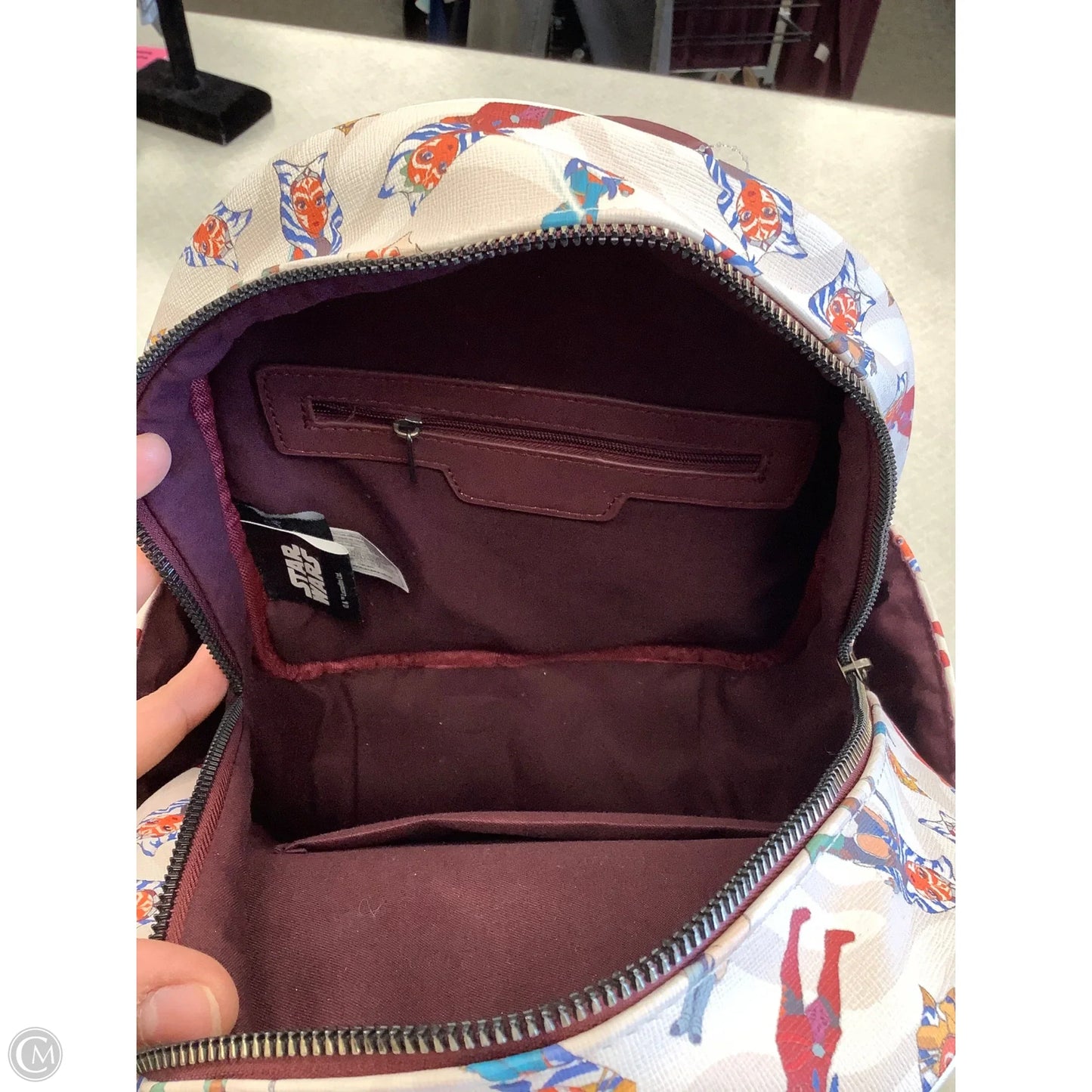 Backpack By Loungefly, Size: Medium