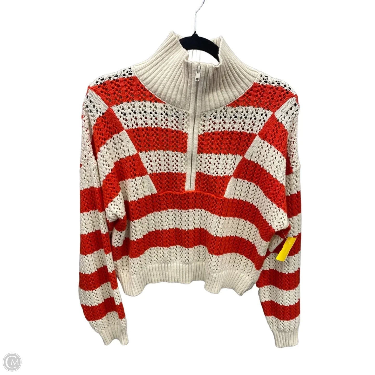 Sweater By A New Day In Striped Pattern, Size: M