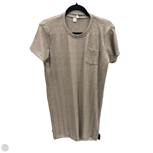 Dress Casual Midi By Clothes Mentor In Grey, Size: S